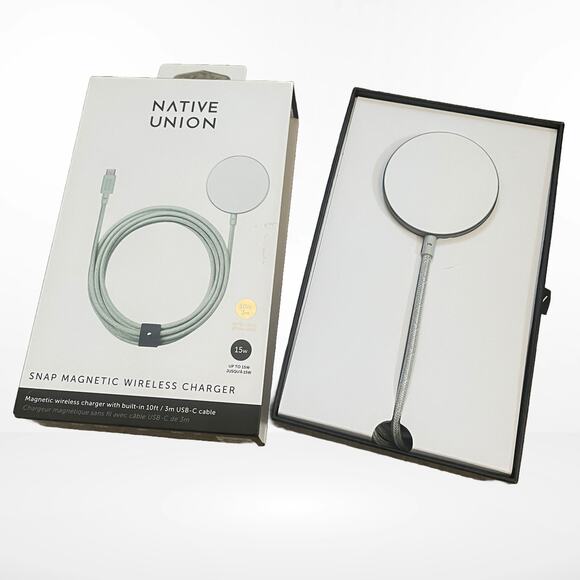 MINTGREEN Native Union Snap Magnetic Wireless Charger - Picture 2 of 3